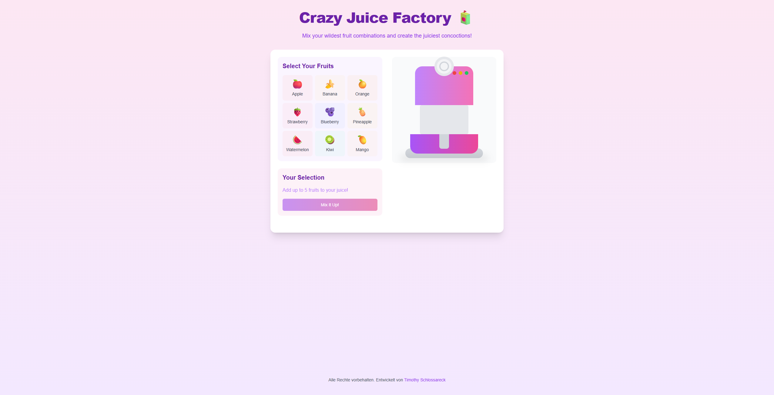Crazy Juice Factory